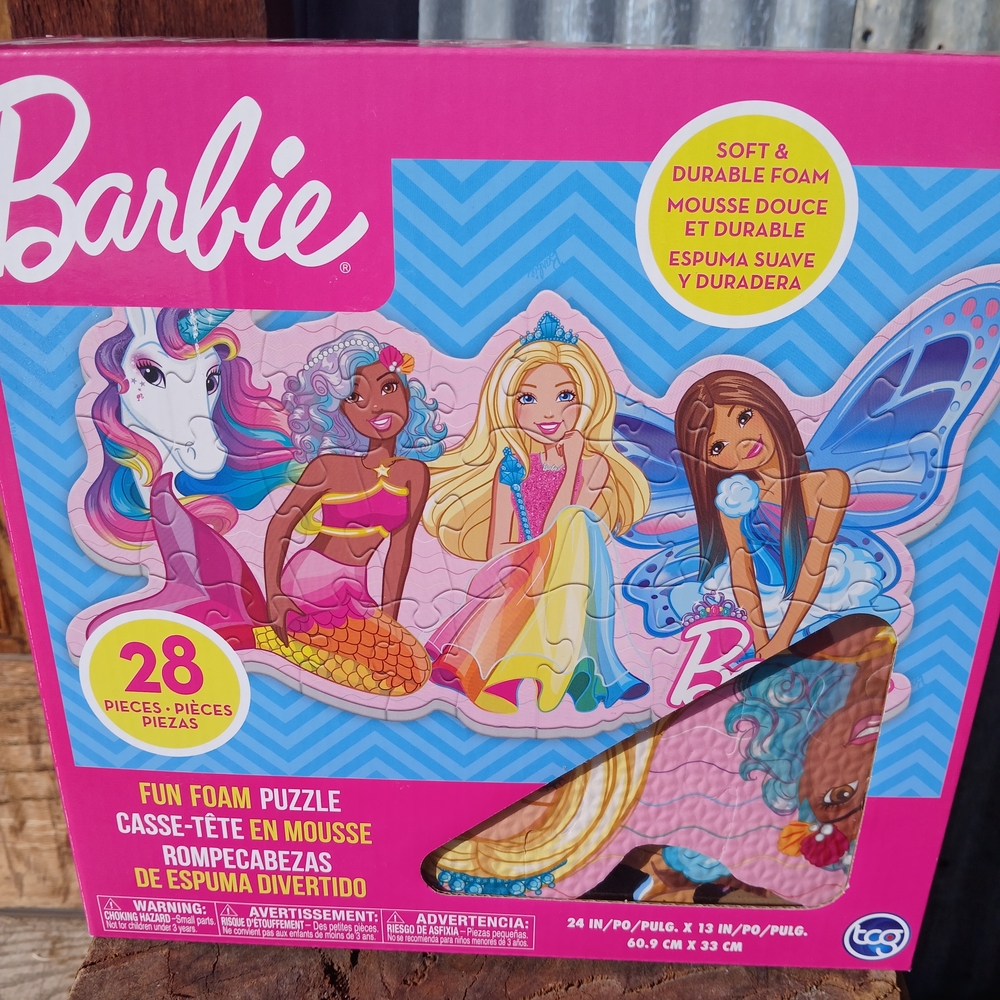 Barbie Fun Foam Puzzle with 28 Pieces